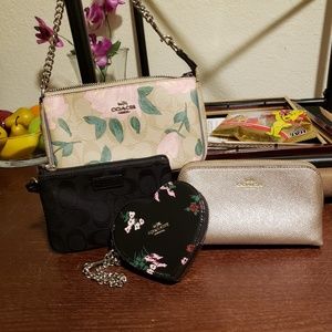 Coach wristlets and more